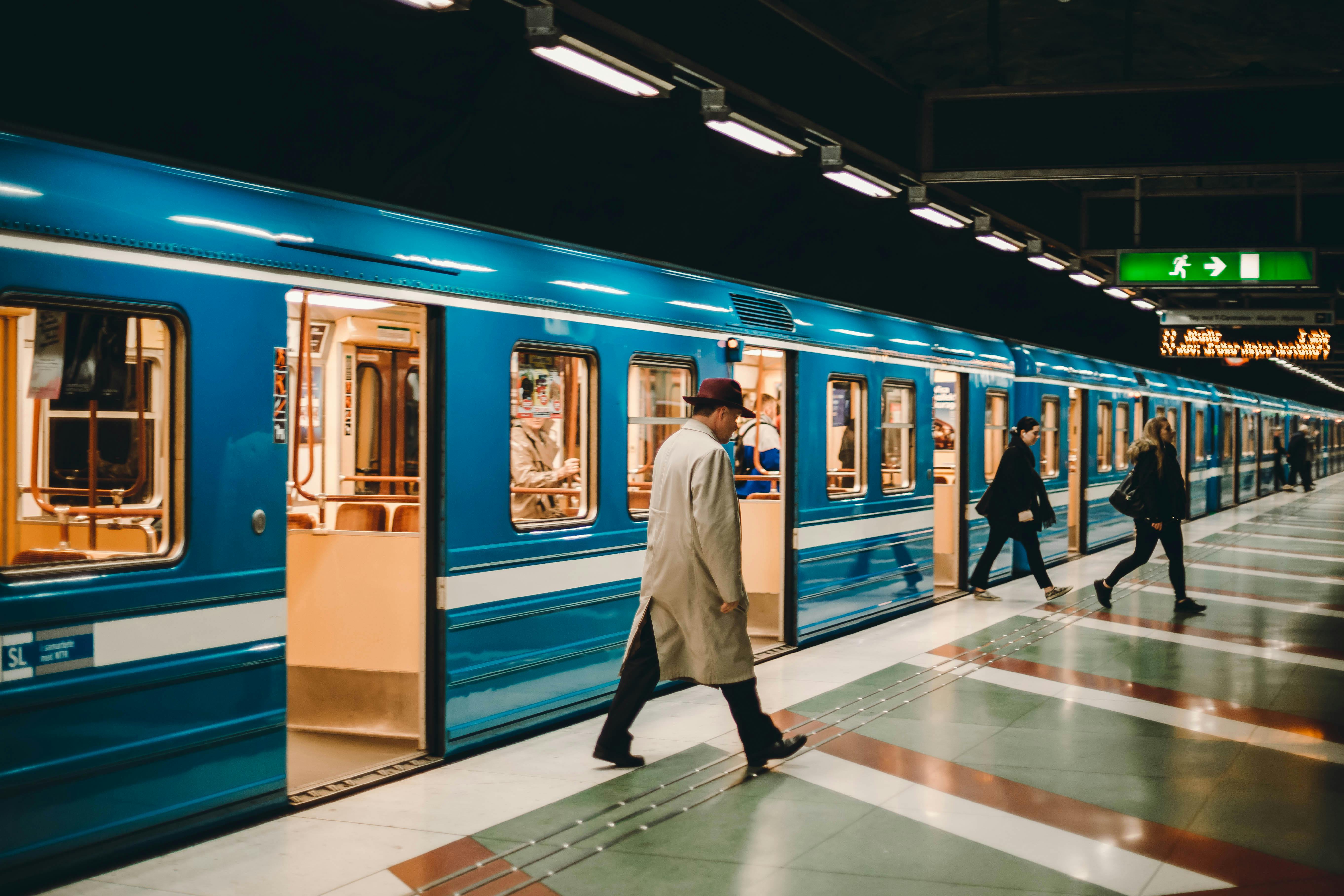 Arrêt de métro